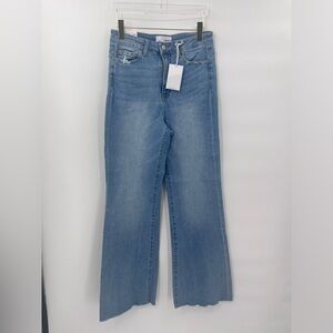 VERVET BY FLYING MONKEY Light Blue Flare Jeans